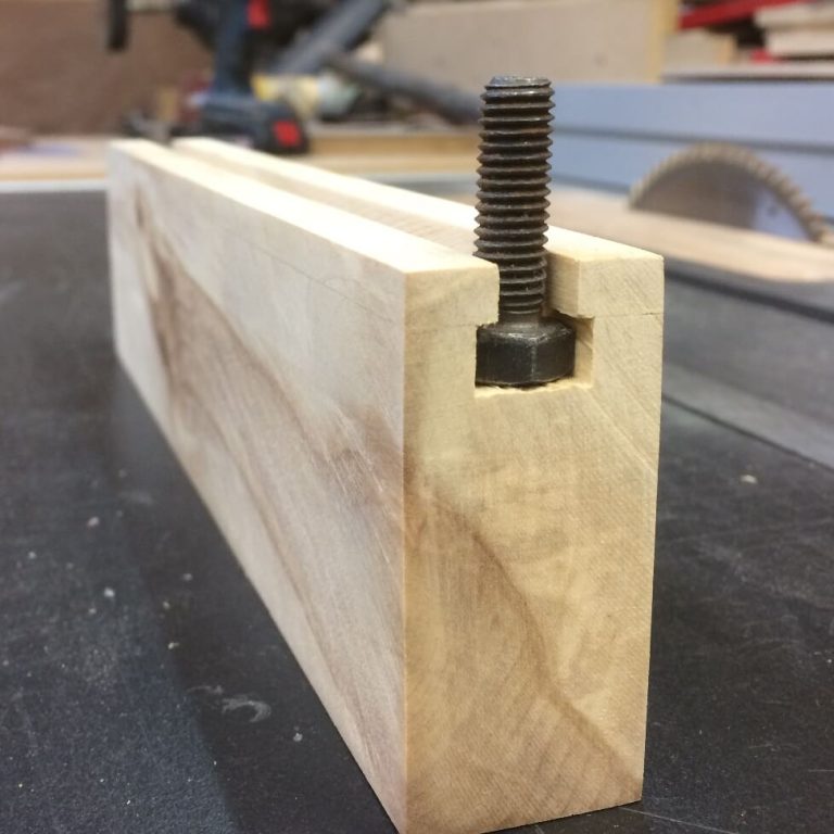 Home made T slot