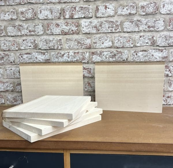 single live edge pyrography blanks